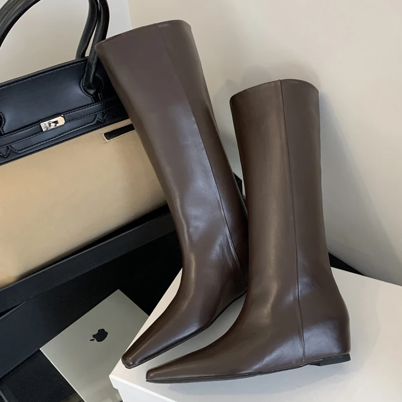 Women'S Fashion Knee High Boots - Eilyken/женские сапоги до колена из мягкой