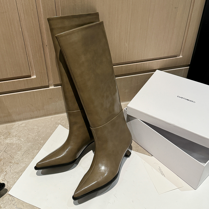QUTAA Fashion News Женские сап – обзор и цена Women'S Fashion Knee High Boots