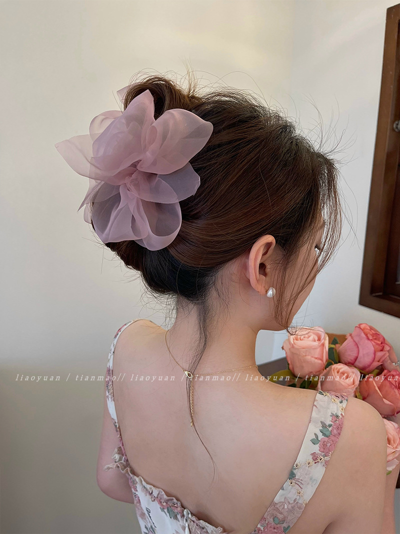 Korea Sweet Mesh Tulle Big Bow – обзор и цена Women'S Fashion Korea