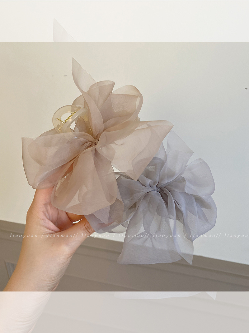 Korea Sweet Mesh Tulle Big Bow – обзор и цена Women'S Fashion Korea