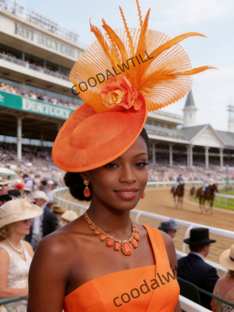 Красный сетчатый головной убор – обзор и цена Women'S Fashion Kentucky Derby
