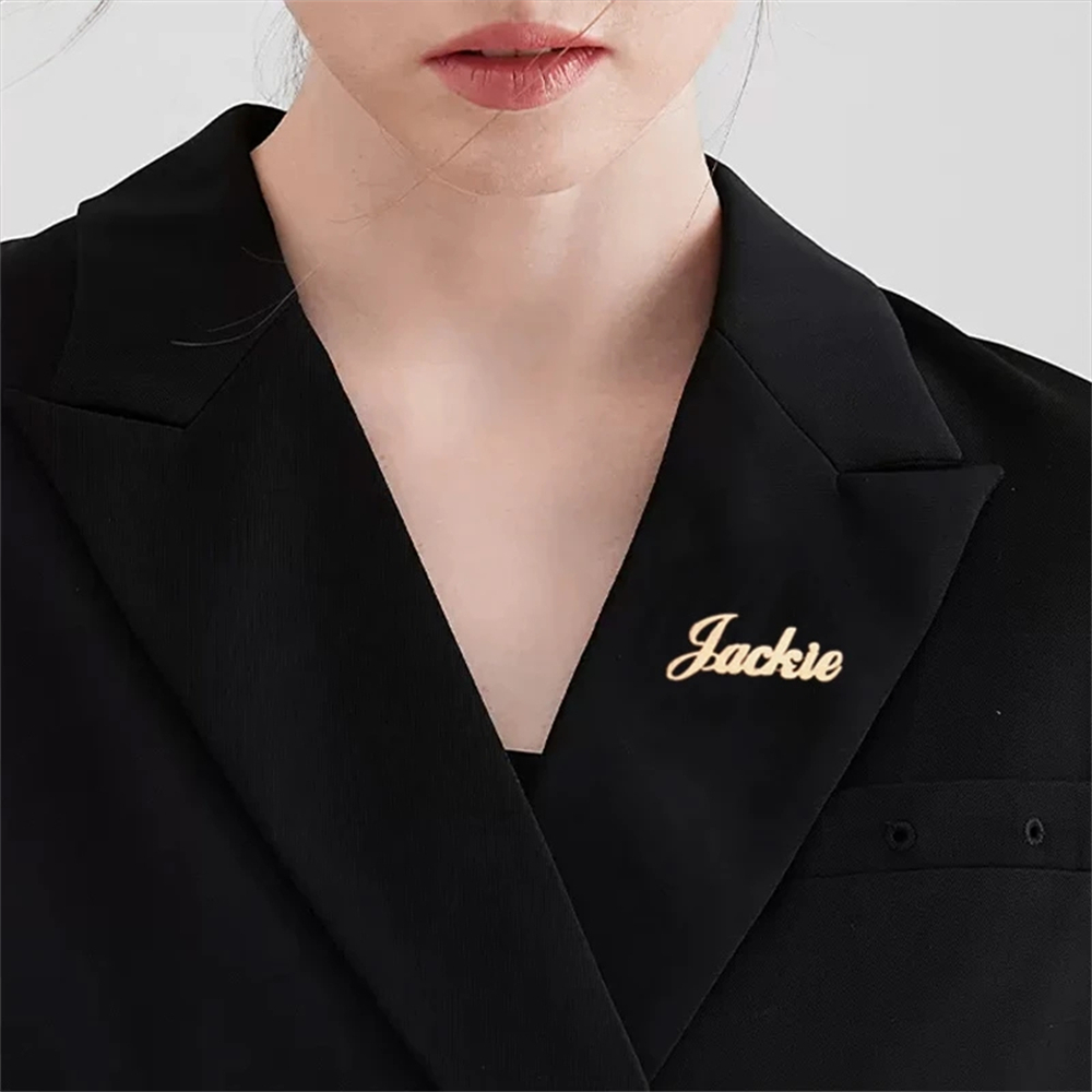 Брошь с именем на заказ, персо – обзор и цена Women Fashion Dress Names