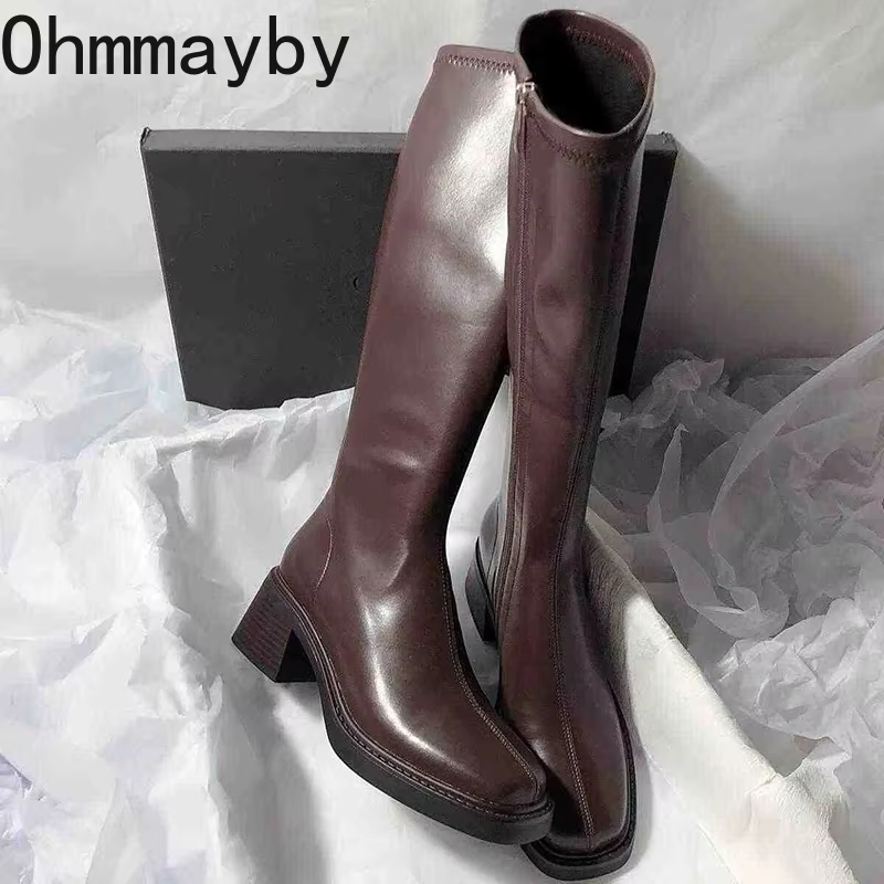 Винтажные женские сапоги до ко – обзор и цена Women'S Fashion Knee High Boots