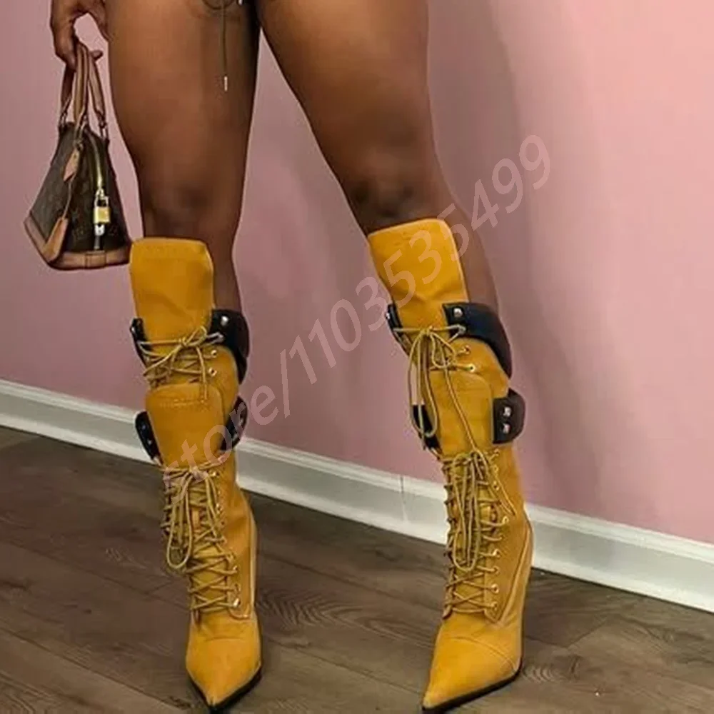2025 пикантные подиумные женск – обзор и цена Women'S Fashion Knee High Boots