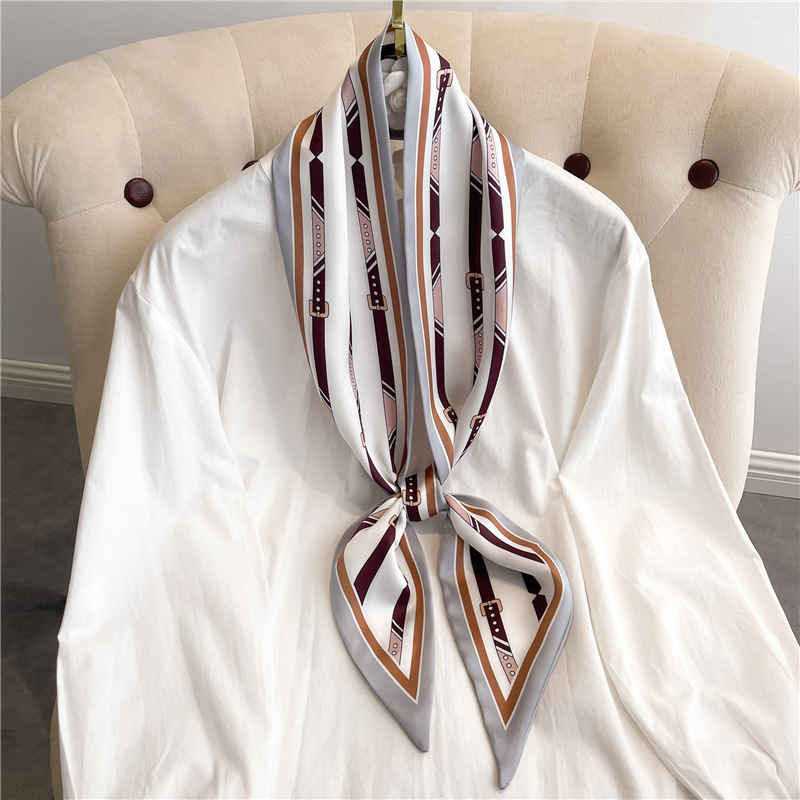 Модный длинный шелковый шарф с – обзор и цена Women Fashion Necktie