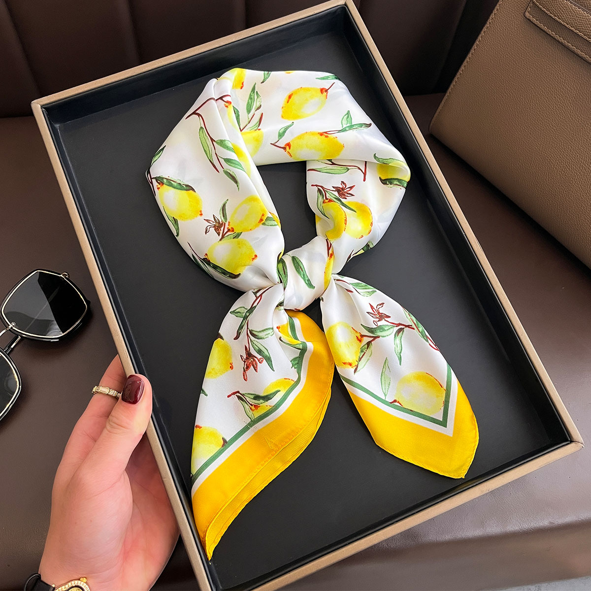 Новинка 2025 года, квадратный  – обзор и цена Women Fashion Necktie