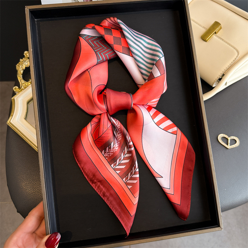 2026 Новый шелковый квадратный – обзор и цена Women Fashion Necktie